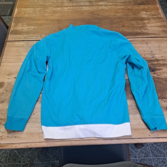 American Rag Blue Striped Hoodie - Picture 6 of 7